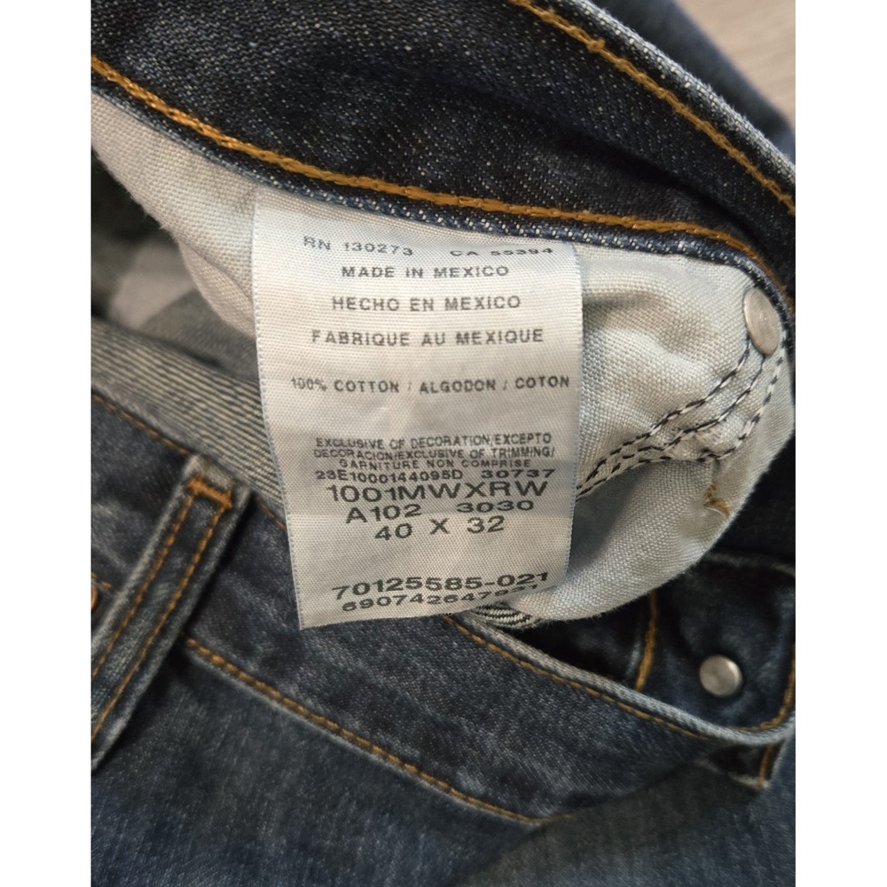 Wrangler 20X Style 01 Competition Mens 40x32 (42x32) Relaxed Fit Bootcut Jeans - Picture 8 of 14